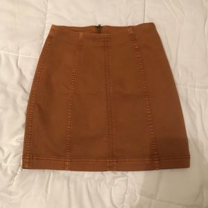Free People mini skirt